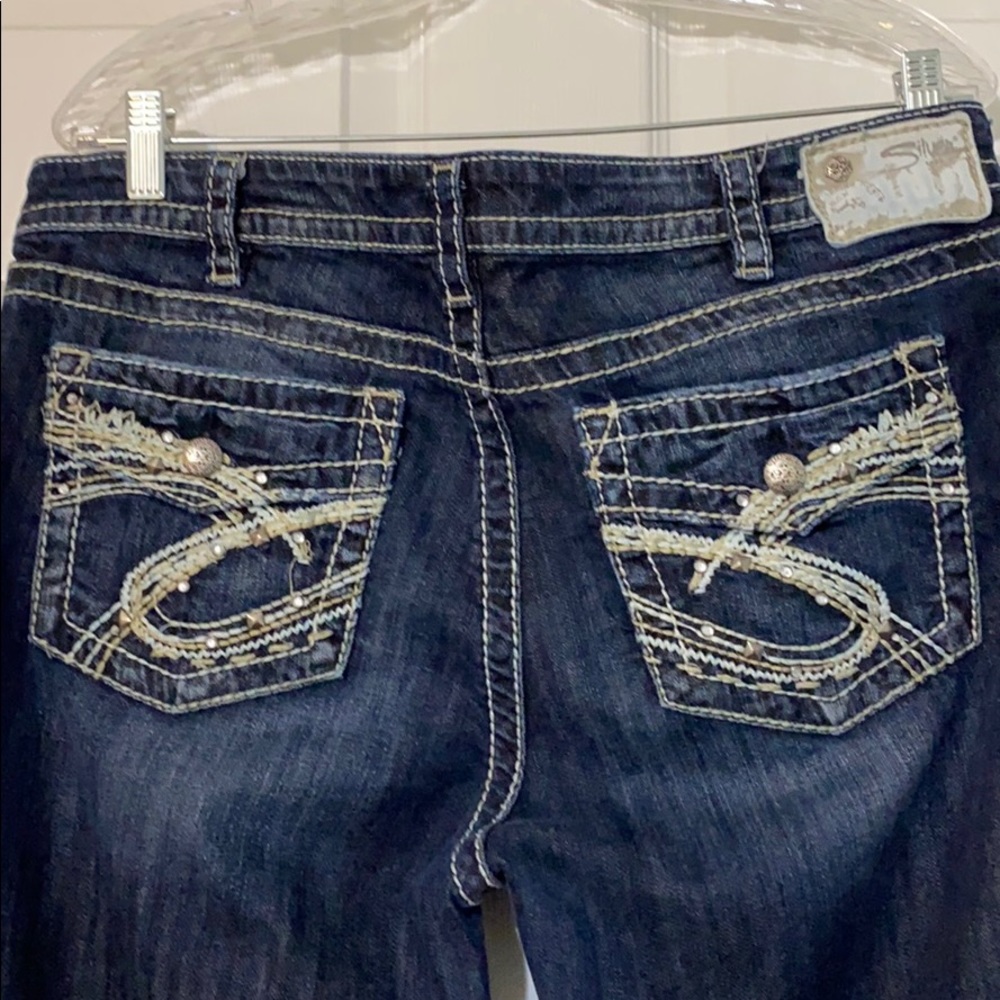 Used Silver Natsuki Bootcut Jeans size 34 (14)